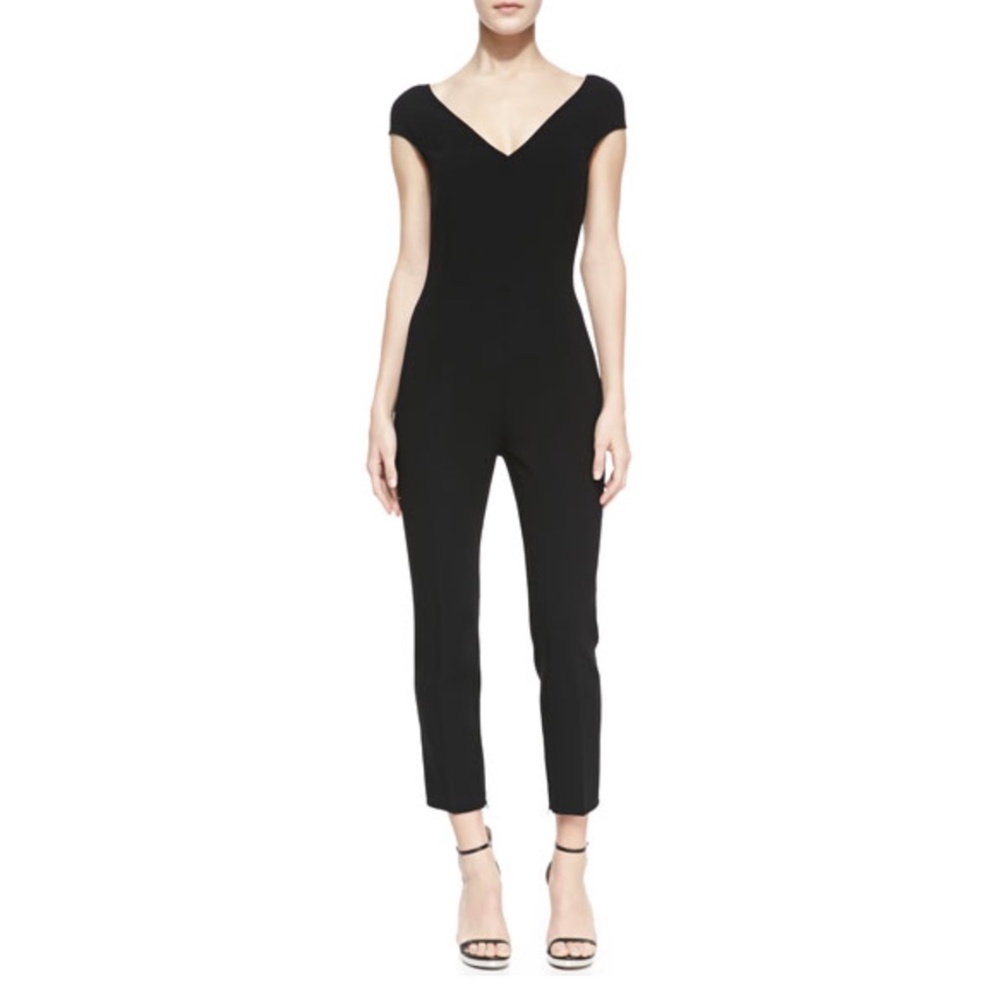 Michael Kors Collection Wool Crepe One-Piece Suit